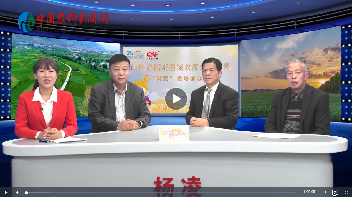 第28届杨凌农高会特别节目：《“两藏”战略看杨凌——建设高标准农田》